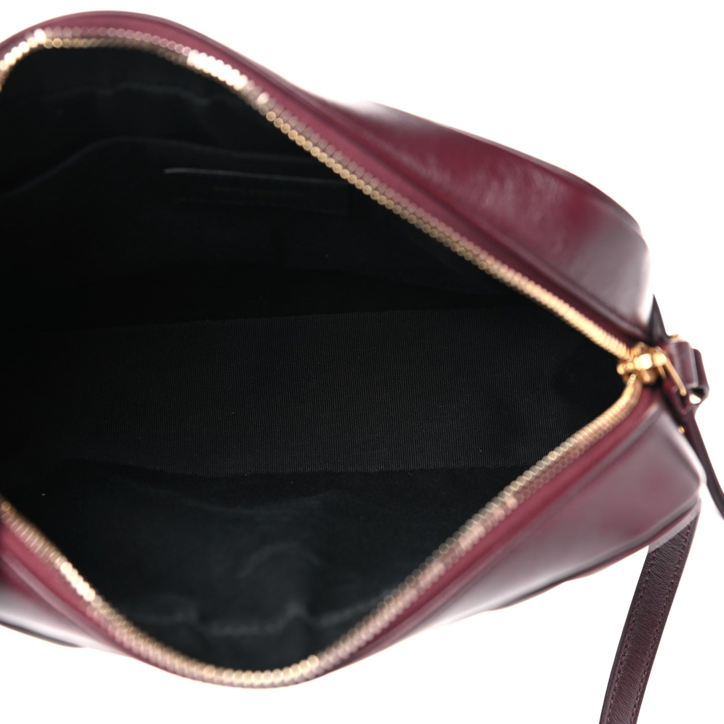 Calfskin Matelasse Monogram Lou Camera Bag Dark Legion Red