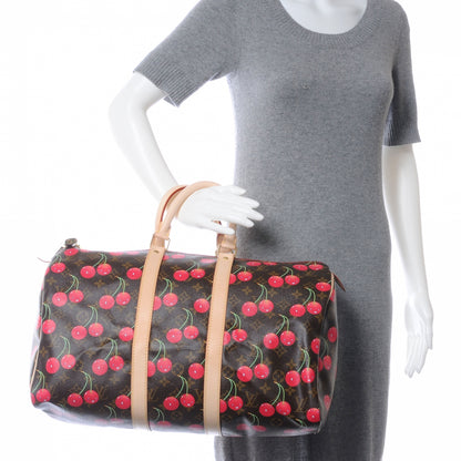 Louis Vuitton Monogram Cerises Keepall 45 2 of 7