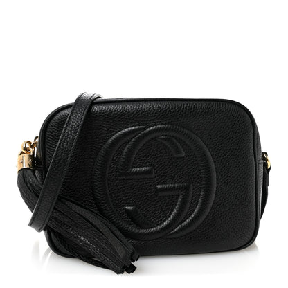 Gucci Pebbled Calfskin Small Soho Disco Bag Black 1 of 11