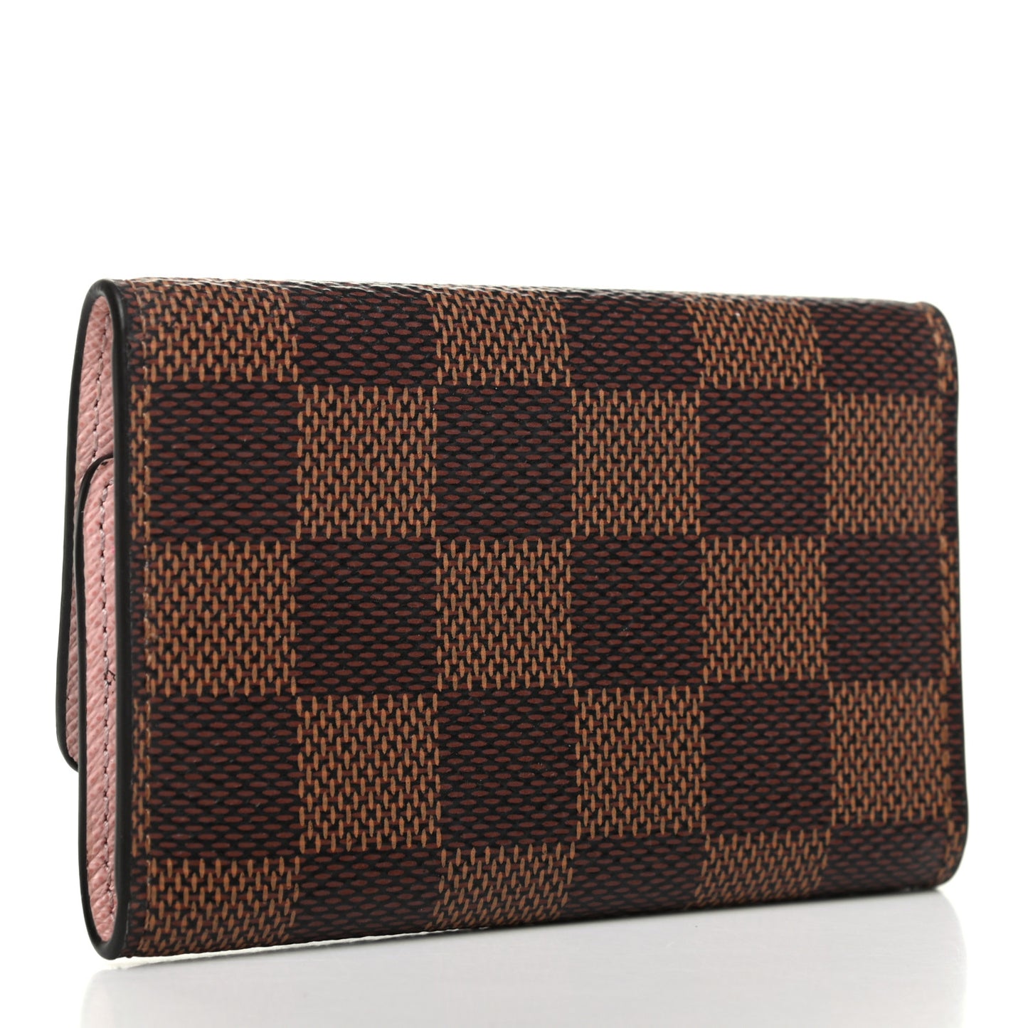 Damier Ebene Multicles 6 Key Holder Rose Ballerine