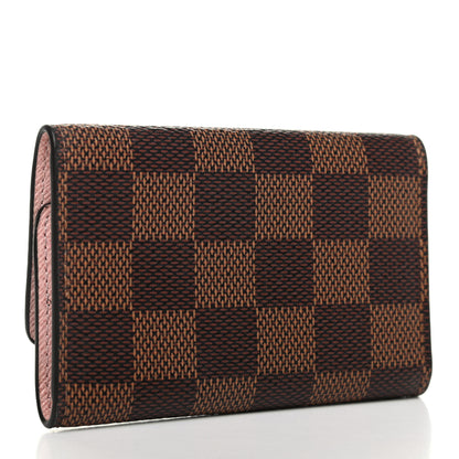 Louis Vuitton Damier Ebene Multicles 6 Key Holder Rose Ballerine 3 of 7