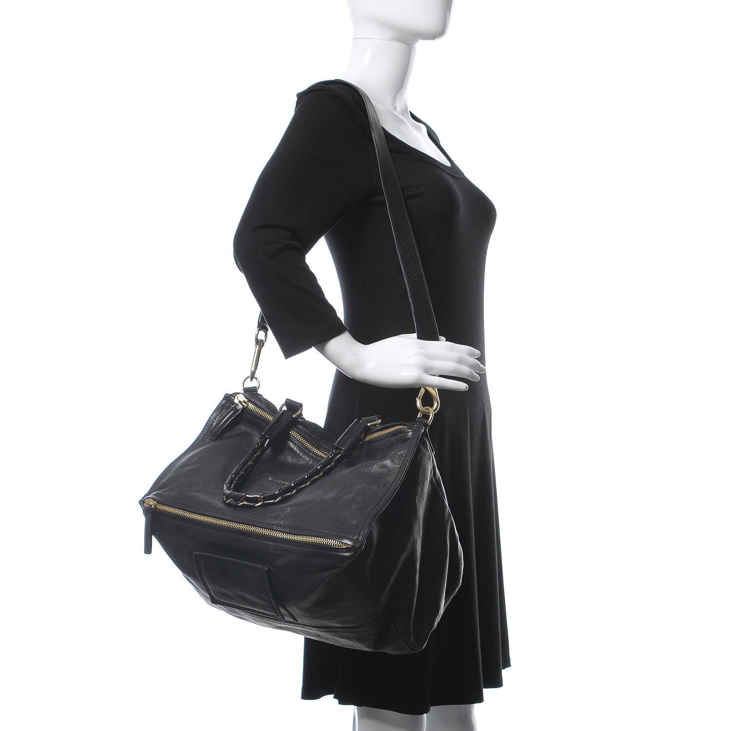 Givenchy Sugar Goatskin Large Pandora Black 2 of 14