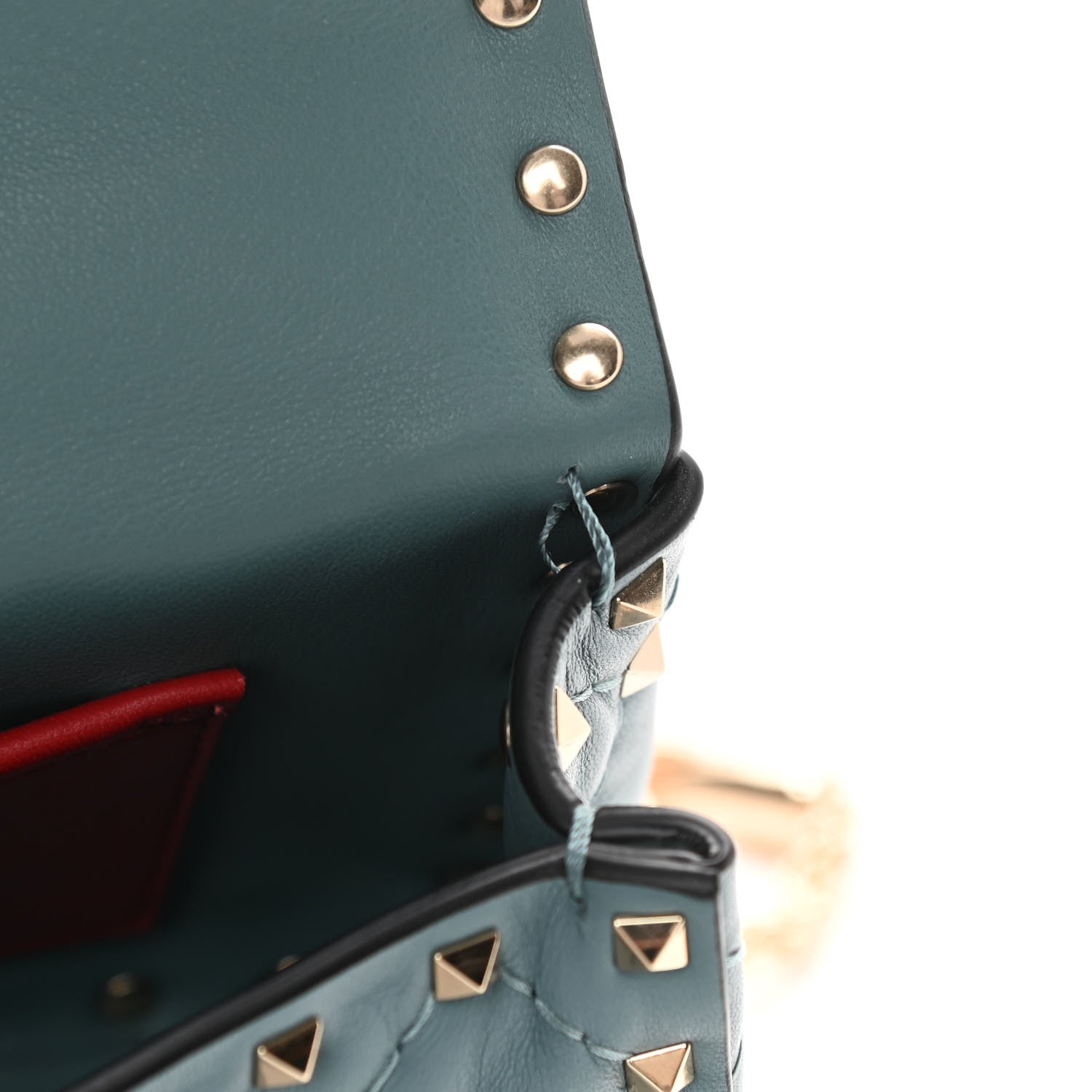 Valentino Garavani Nappa Small Rockstud Spike Shoulder Bag Amadeus 10 of 11