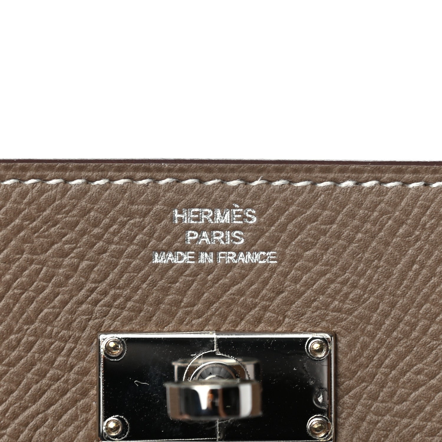 Hermes Epsom Kelly Longue Wallet Etoupe 6 of 7