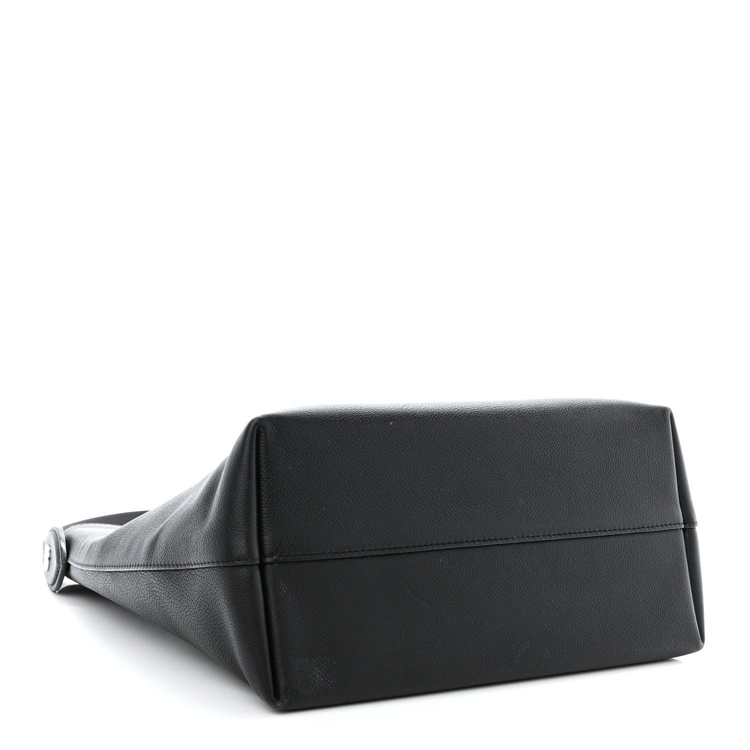 Louis Vuitton Calfskin Lockme Hobo Black 4 of 15