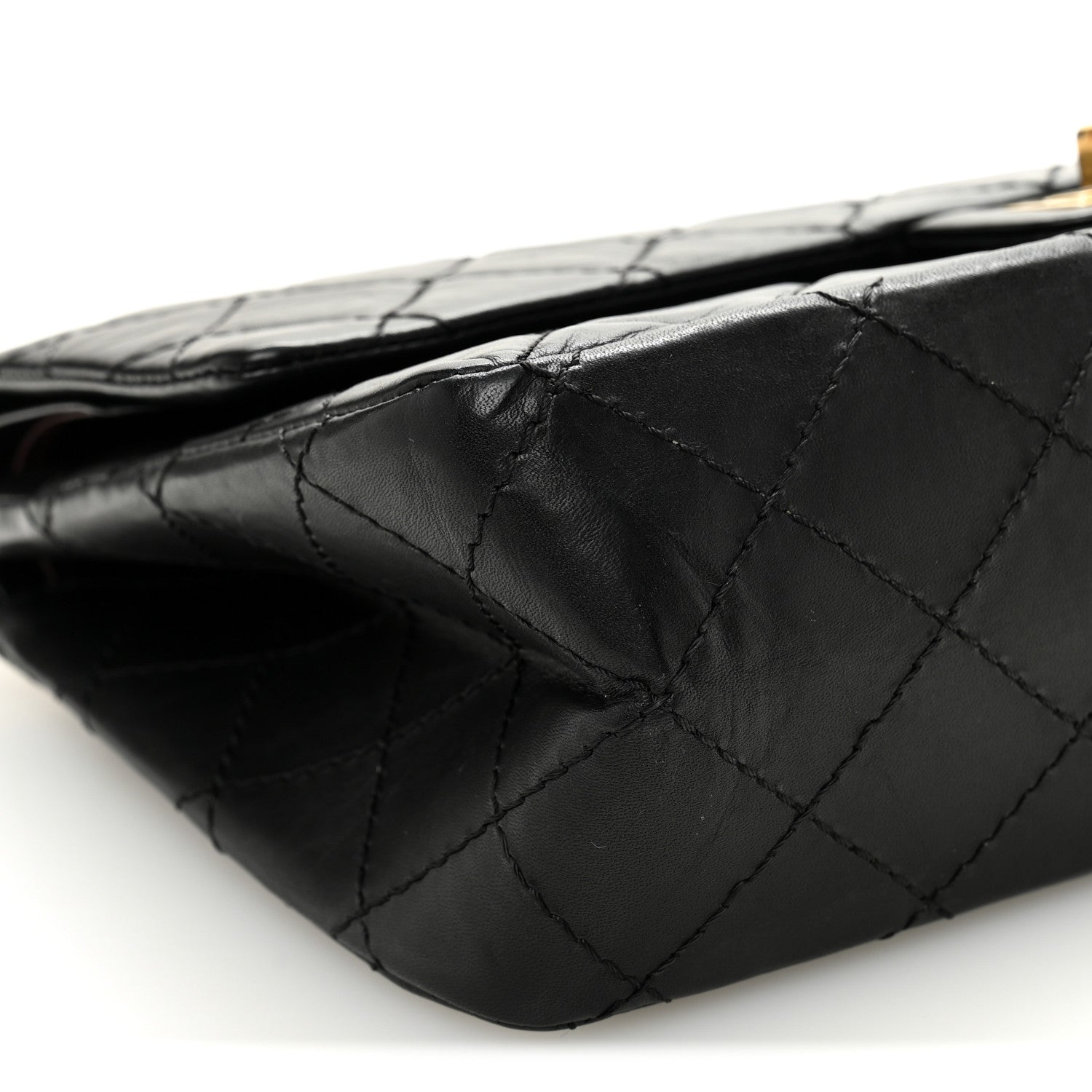Chanel Aged Calfskin Quilted 2.55 Reissue 226 Flap Black 9 of 10