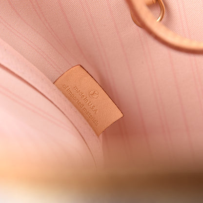 Louis Vuitton Damier Azur Neo Neverfull GM Rose Ballerine 7 of 11