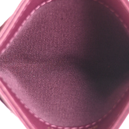 Chanel Lambskin Quilted Card Holder Purple 5 of 9
