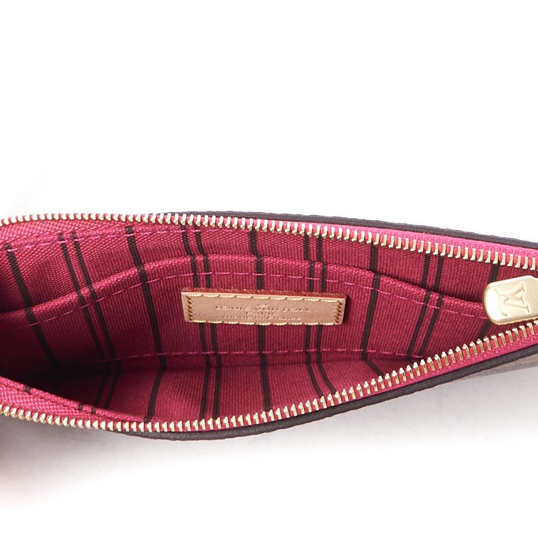 Monogram Neverfull PM Pochette Fuchsia