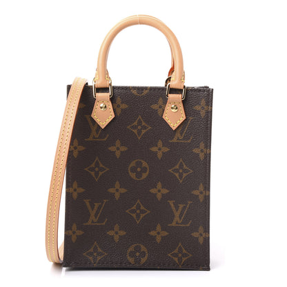 Louis Vuitton Monogram Petit Sac Plat 1 of 10
