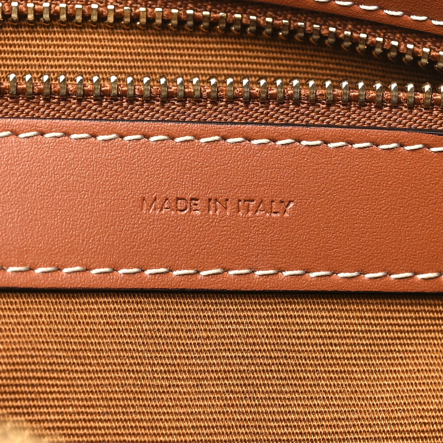 Triomphe Canvas Calfskin Boston Bag Tan