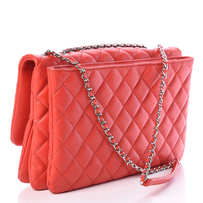 Chanel Calfskin Quilted Tender Touch Flap Bag Red 3 of 12