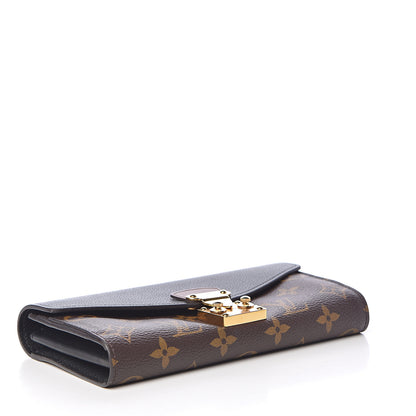 Louis Vuitton Monogram Pallas Wallet Black 4 of 7