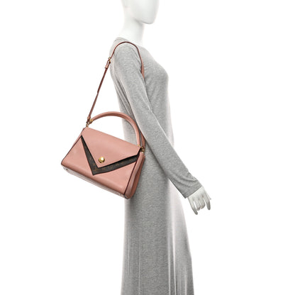 Louis Vuitton Grained Calfskin Monogram Double V Rose Poudre 2 of 9