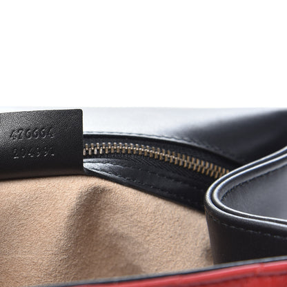 Gucci Calfskin Bamboo Trapuntata Queen Margaret Backpack Blue Agata Hibiscus Red Mystic White Sugar Pink 6 of 9