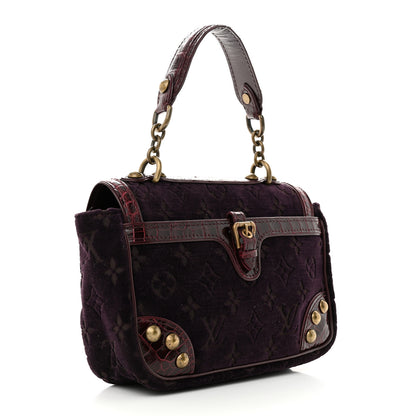 Louis Vuitton Monogram Velours Alligator Irvine 3 of 11