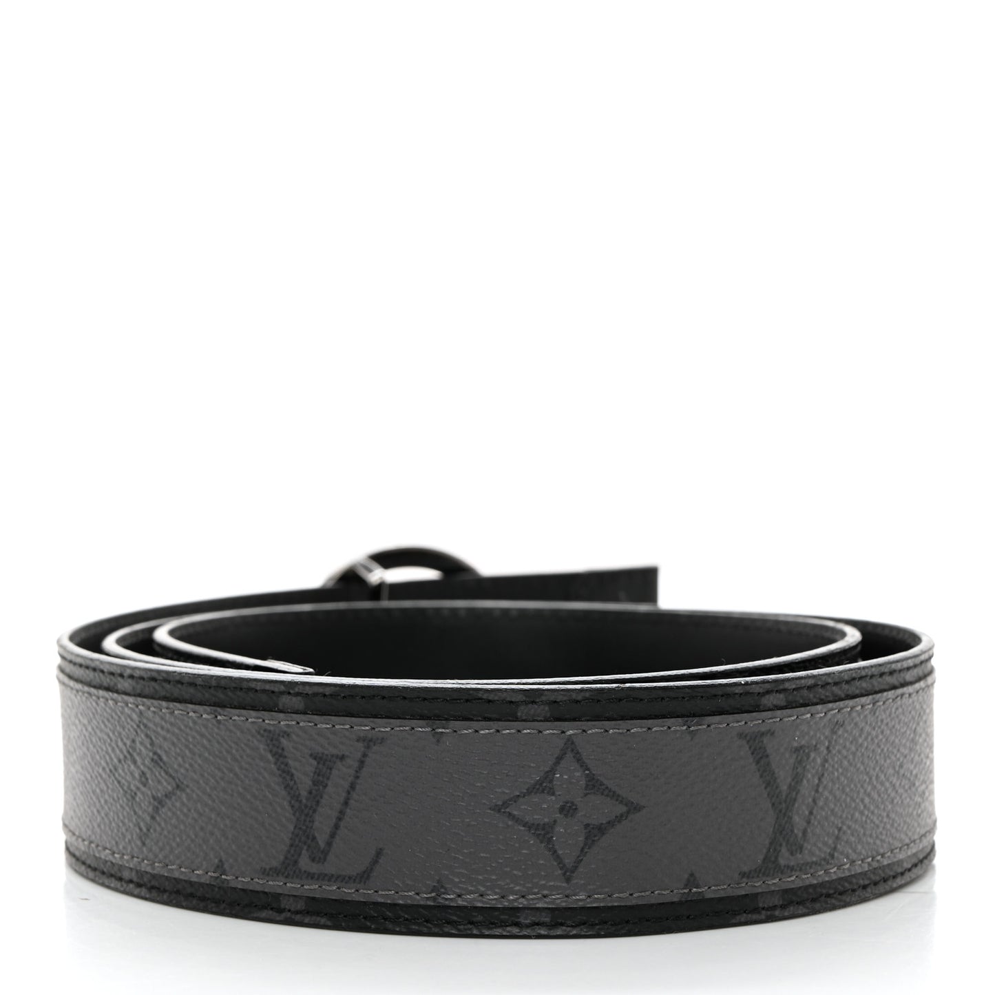 Calfskin Reverse Monogram Eclipse 40 mm LV Circle Belt 95 38