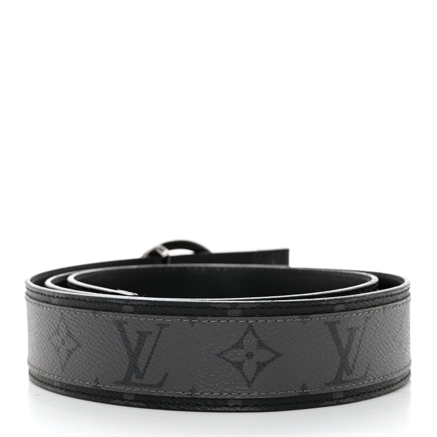 Louis Vuitton Calfskin Reverse Monogram Eclipse 40 mm LV Circle Belt 95 38 2 of 7