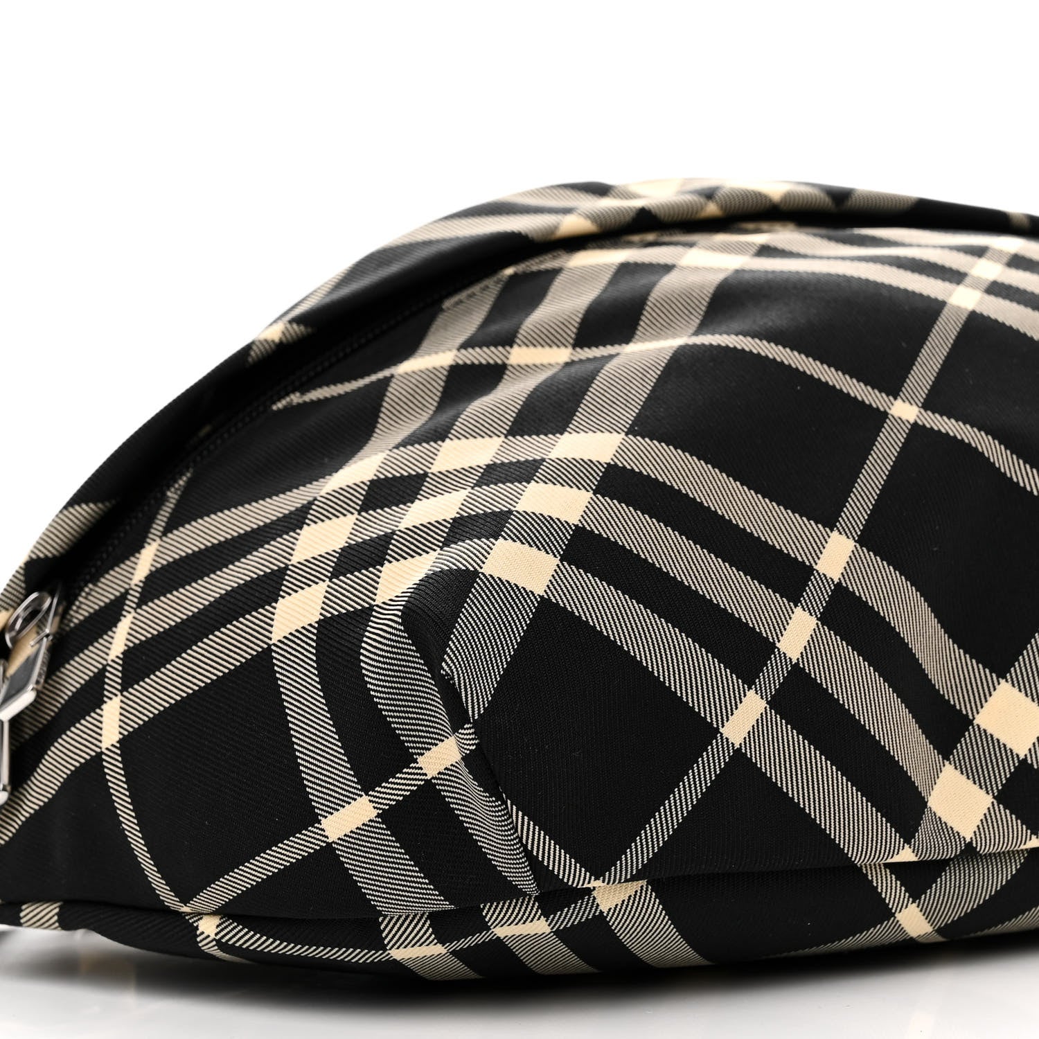 Burberry Nylon Essential Check Belt Bag Black Calico 9 of 10