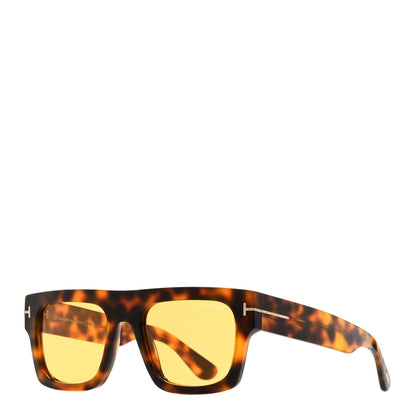 Tom Ford Fausto Sunglasses TF711 Tortoise 1 of 6