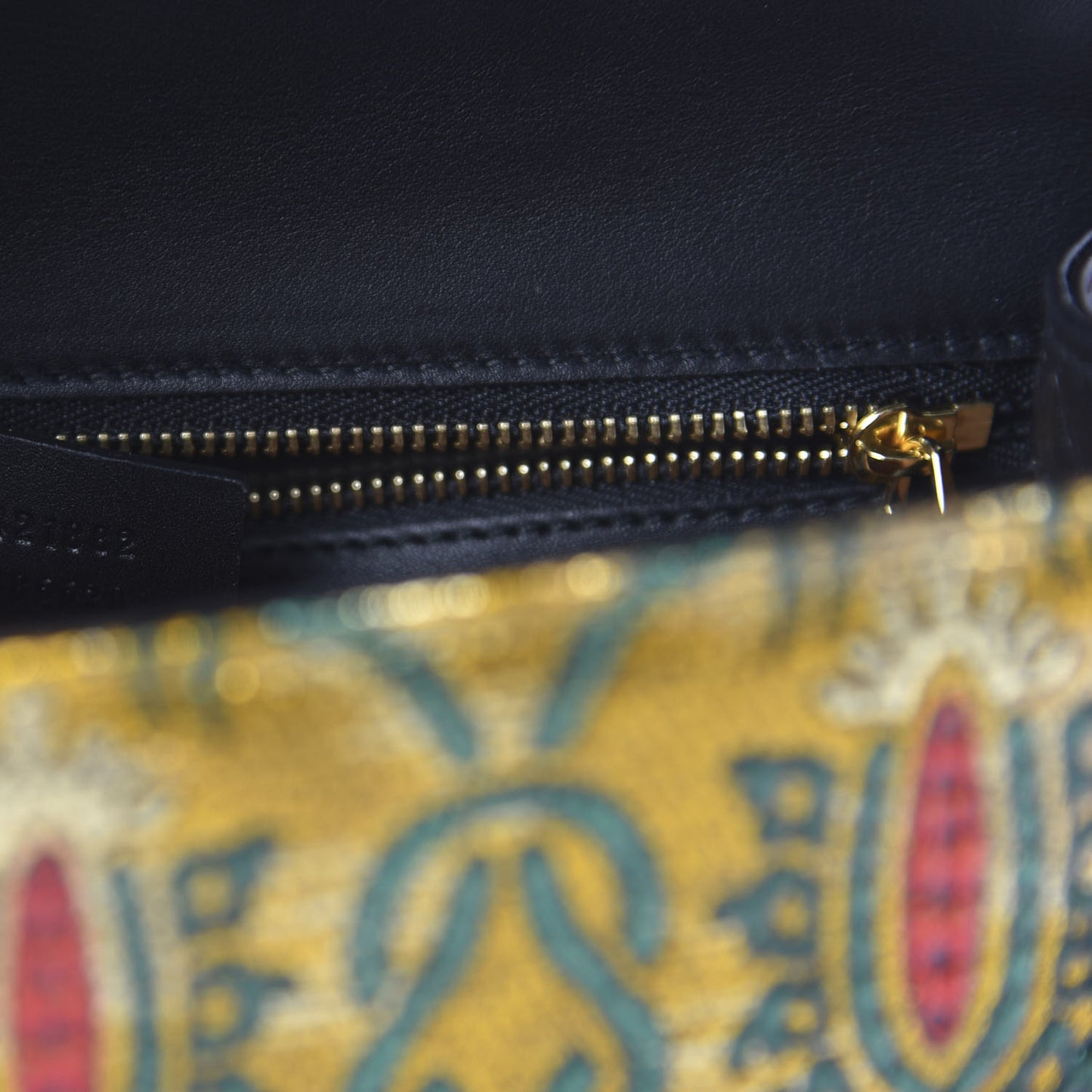 Iridescent Brocade Small Sylvie Shoulder Bag Gold