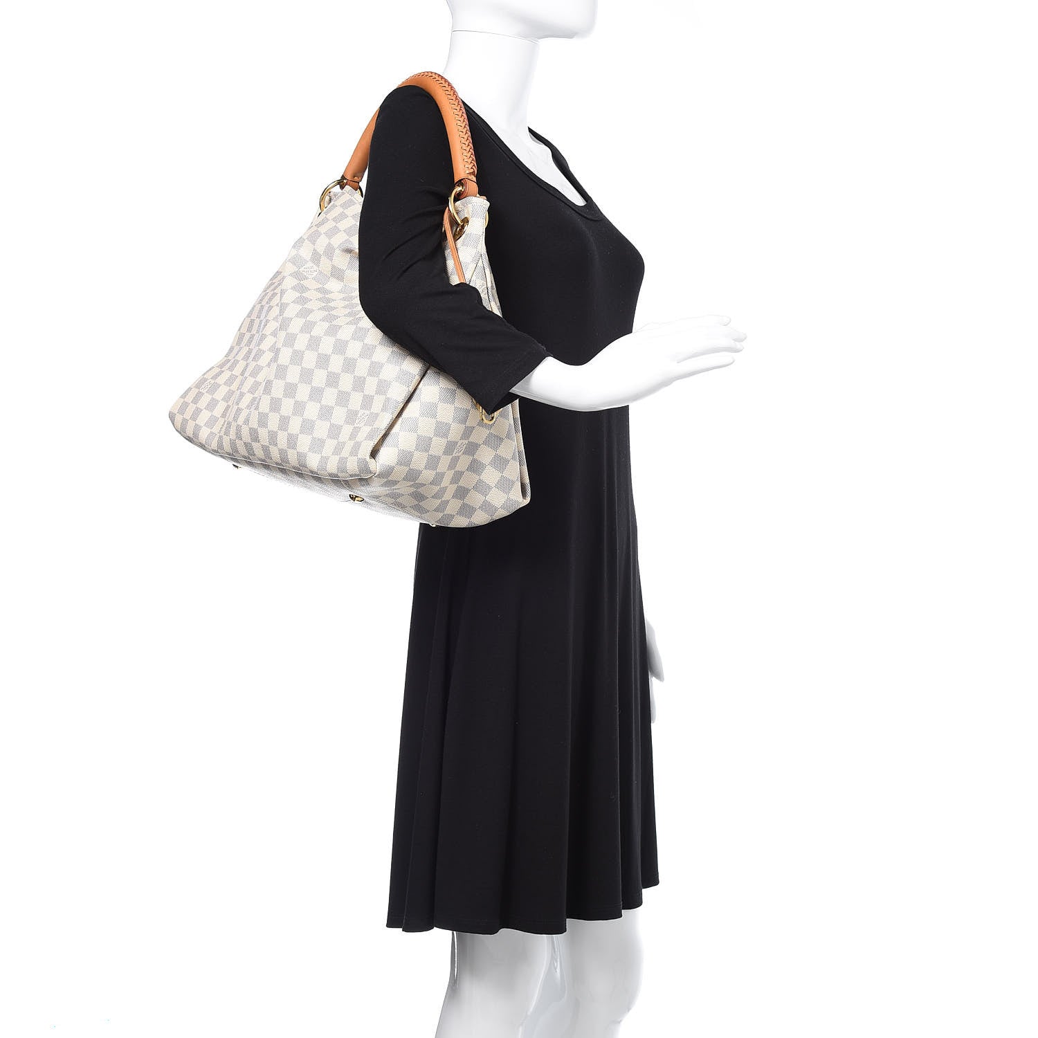 Louis Vuitton Damier Azur Artsy MM 2 of 11