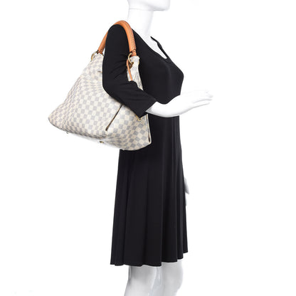 Louis Vuitton Damier Azur Artsy MM 2 of 11