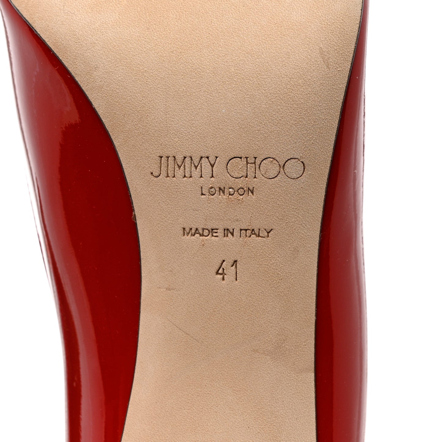 Patent Romy 85 Pumps 41 Red