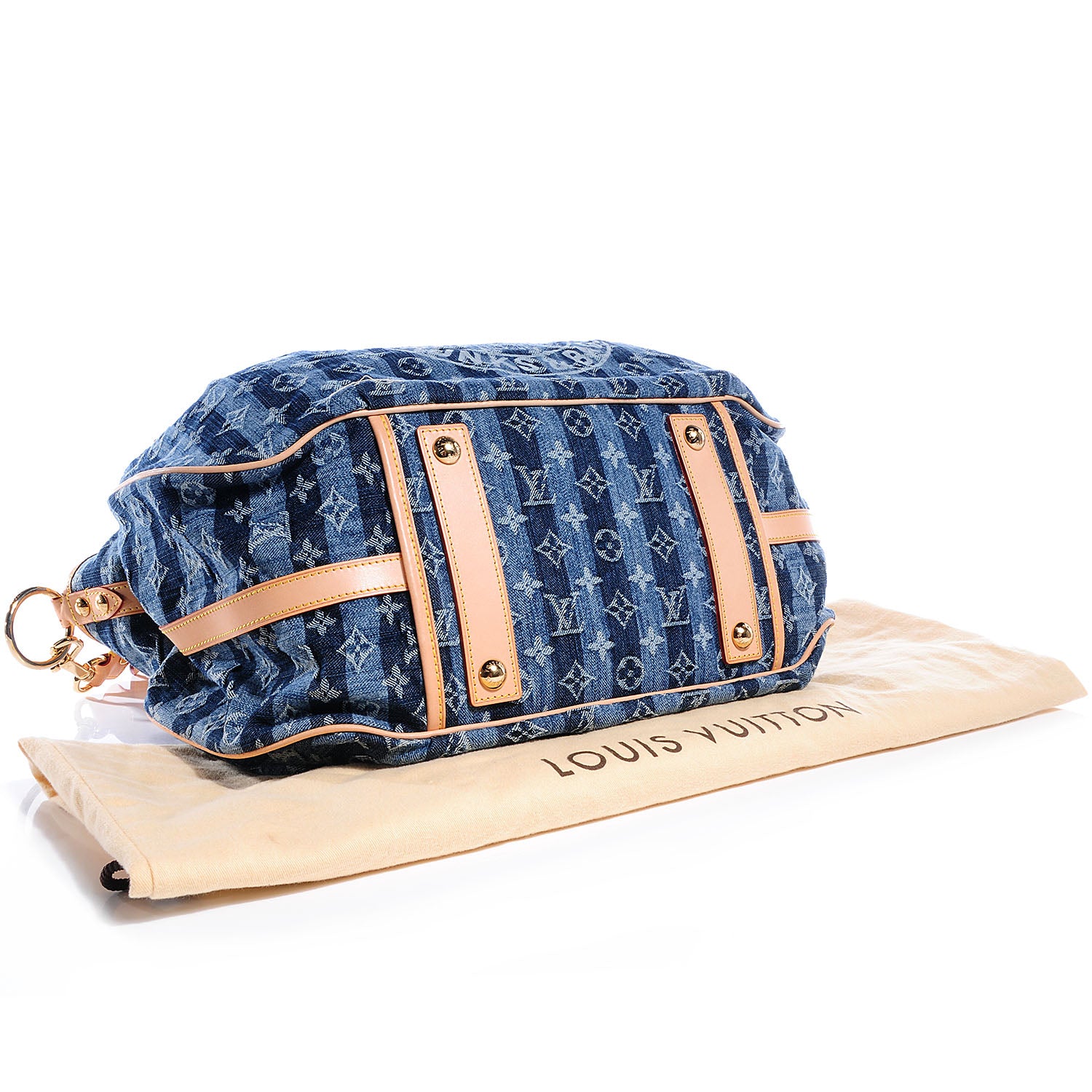 Louis Vuitton Denim Raye Cabas GM 4 of 7