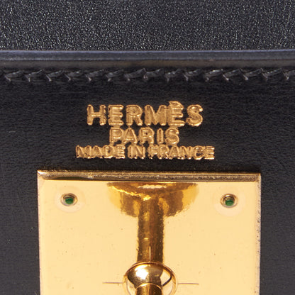 Hermes Box Kelly Sellier 32 Black 26 of 36