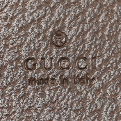Gucci GG Supreme Monogram Web Ophidia Card Case Beige New Acero 7 of 10