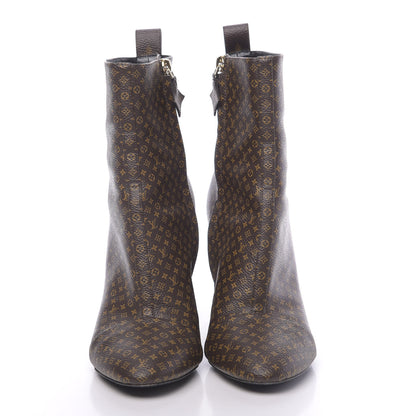 Louis Vuitton Monogram Silhouette Ankle Boots 38 2 of 11