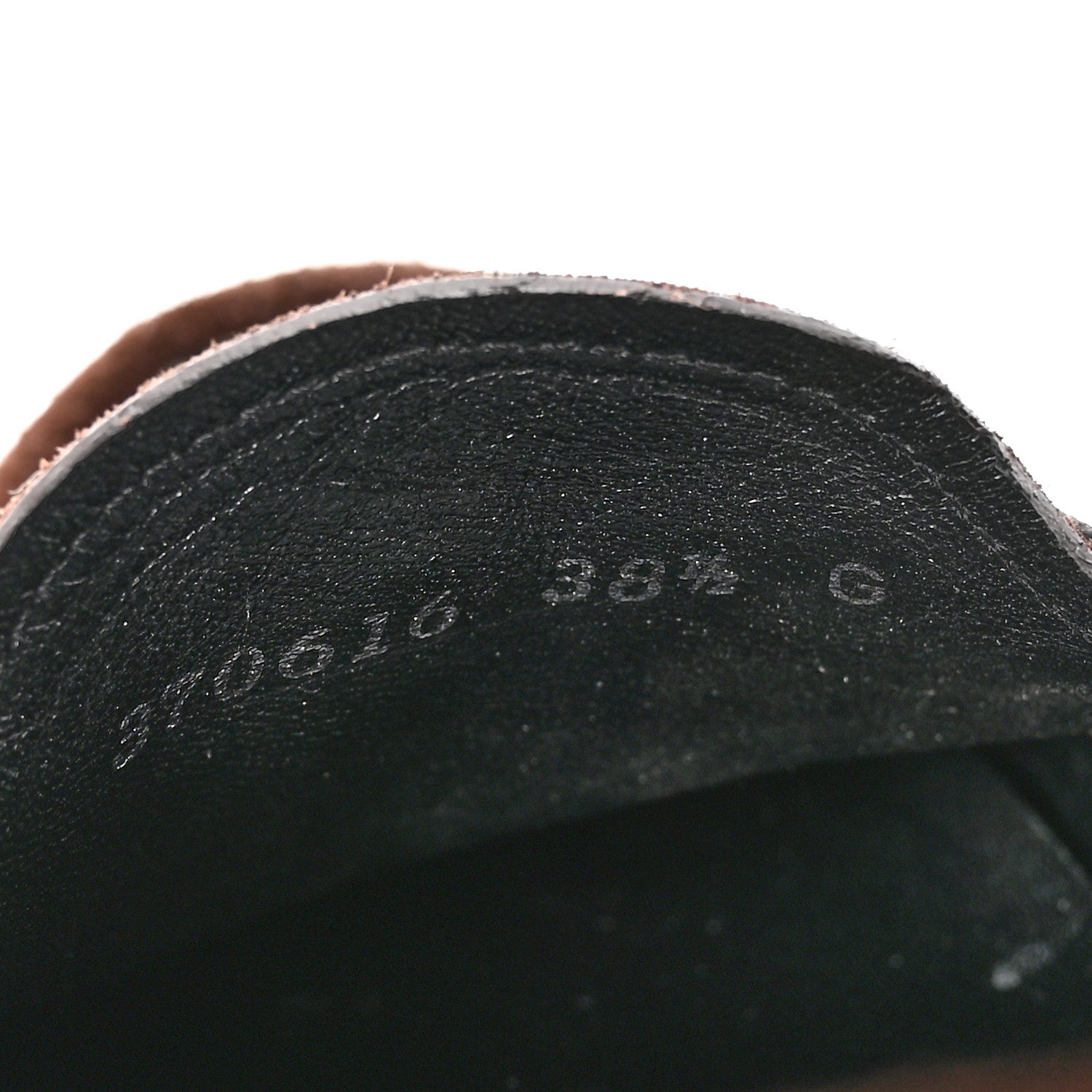 Gucci Suede GG Buckle Driver Loafers 38.5 Brown 9 of 9