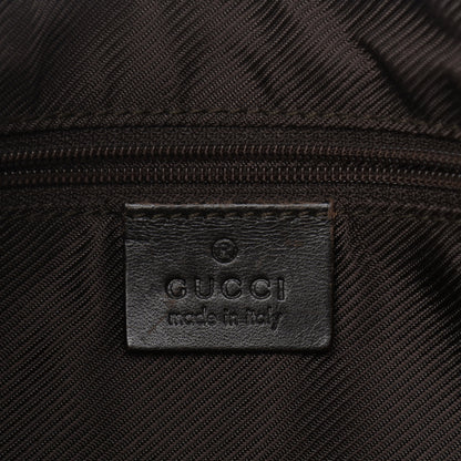 Gucci Monogram Web Jackie O Hobo Dark Brown 6 of 12