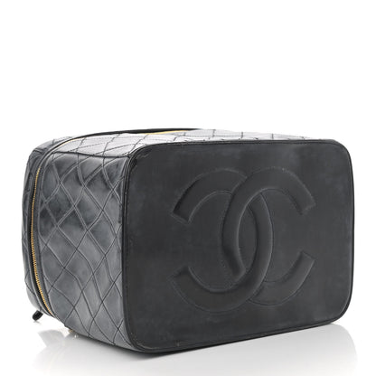 Chanel Lambskin Quilted Vanity Black 4 of 16