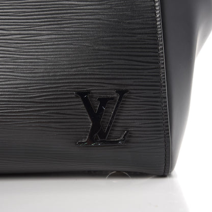 Louis Vuitton Epi Cluny MM Black 6 of 11