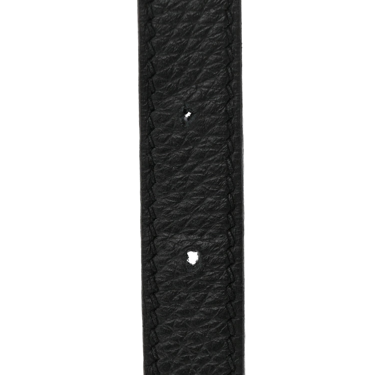 Hermes Taurillon Clemence Halzan 31 GM Black 12 of 13