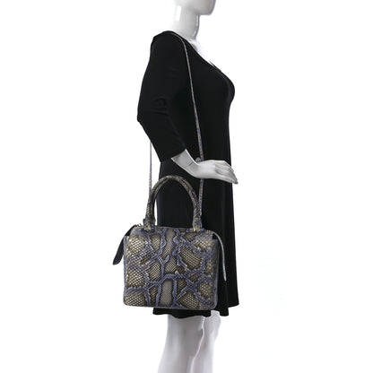 Nancy Gonzalez Snakeskin Bag Blue Multicolor 2 of 11