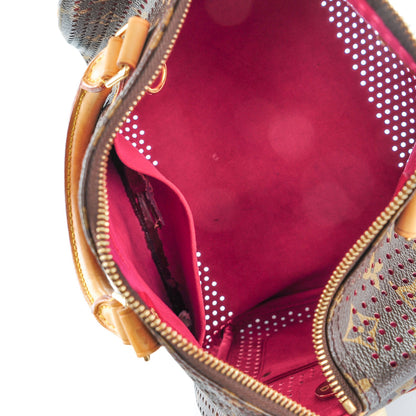 Louis Vuitton Monogram Perforated Speedy 30 Fuchsia 9 of 10