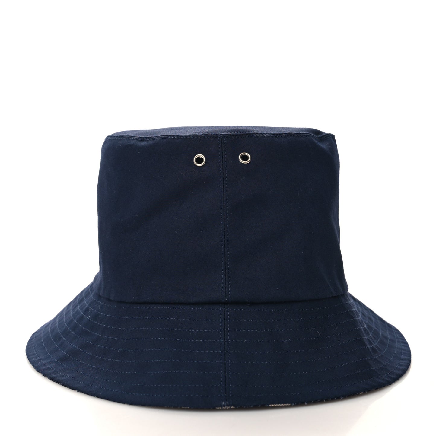 Oblique Reversible Teddy-D Brim Bucket Hat Blue