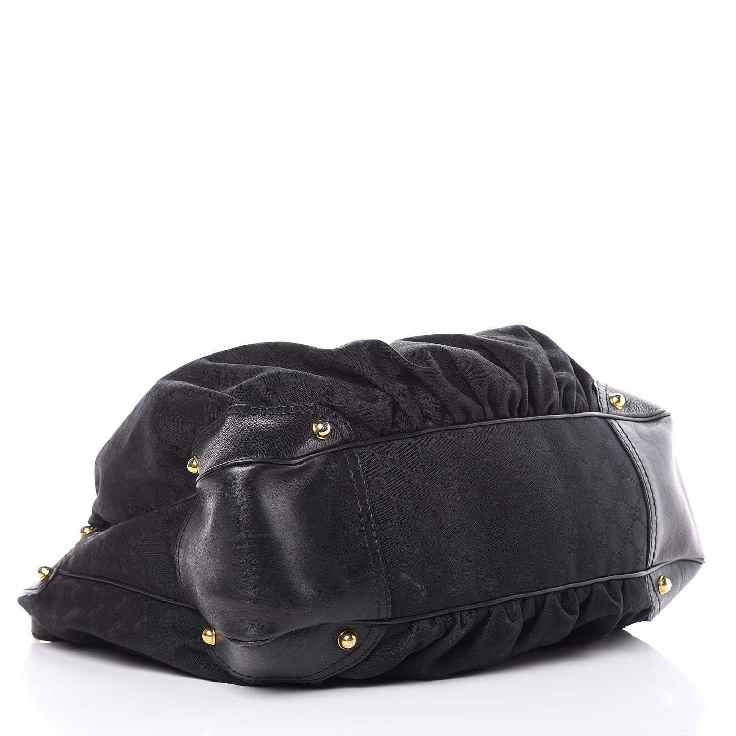 Monogram Large Jockey Hobo Black