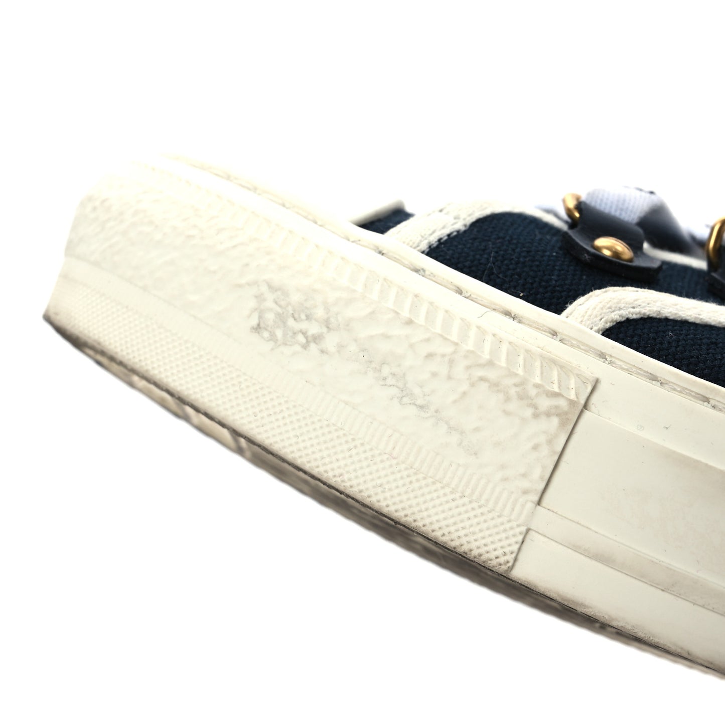 Canvas Womens Walk'n'Dior Low Top Sneakers 40 Navy