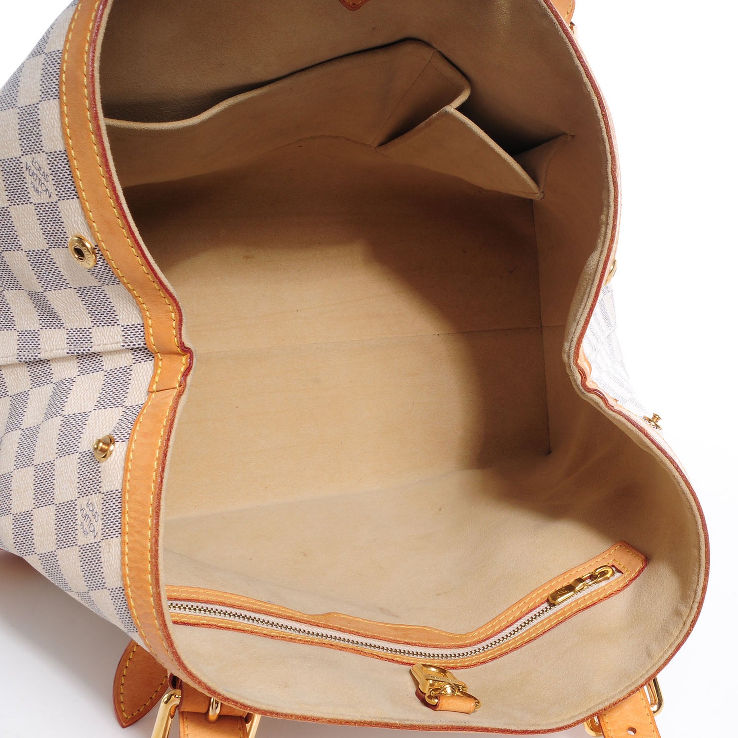 Louis Vuitton Damier Azur Hampstead MM 5 of 7