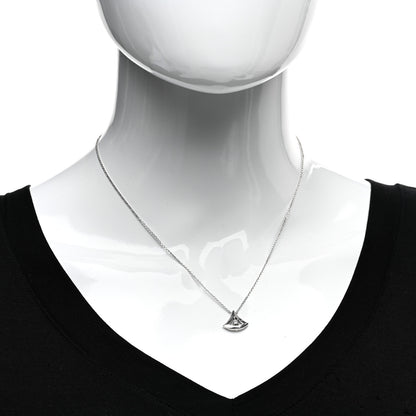 Bulgari 18K White Gold Diamond Divas' Dream Openwork Necklace 2 of 4