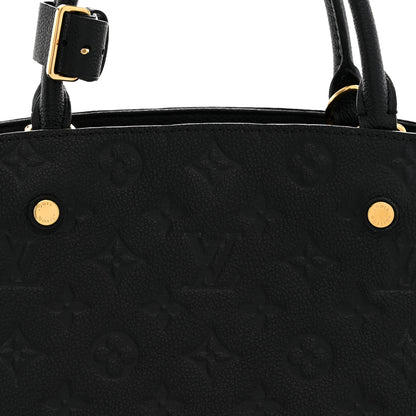 Louis Vuitton Empreinte Montaigne MM Black 8 of 10