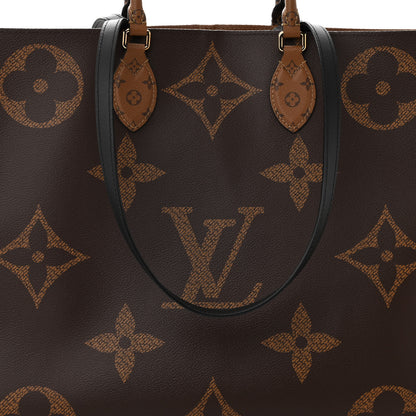 Louis Vuitton Reverse Monogram Giant Onthego GM 7 of 9
