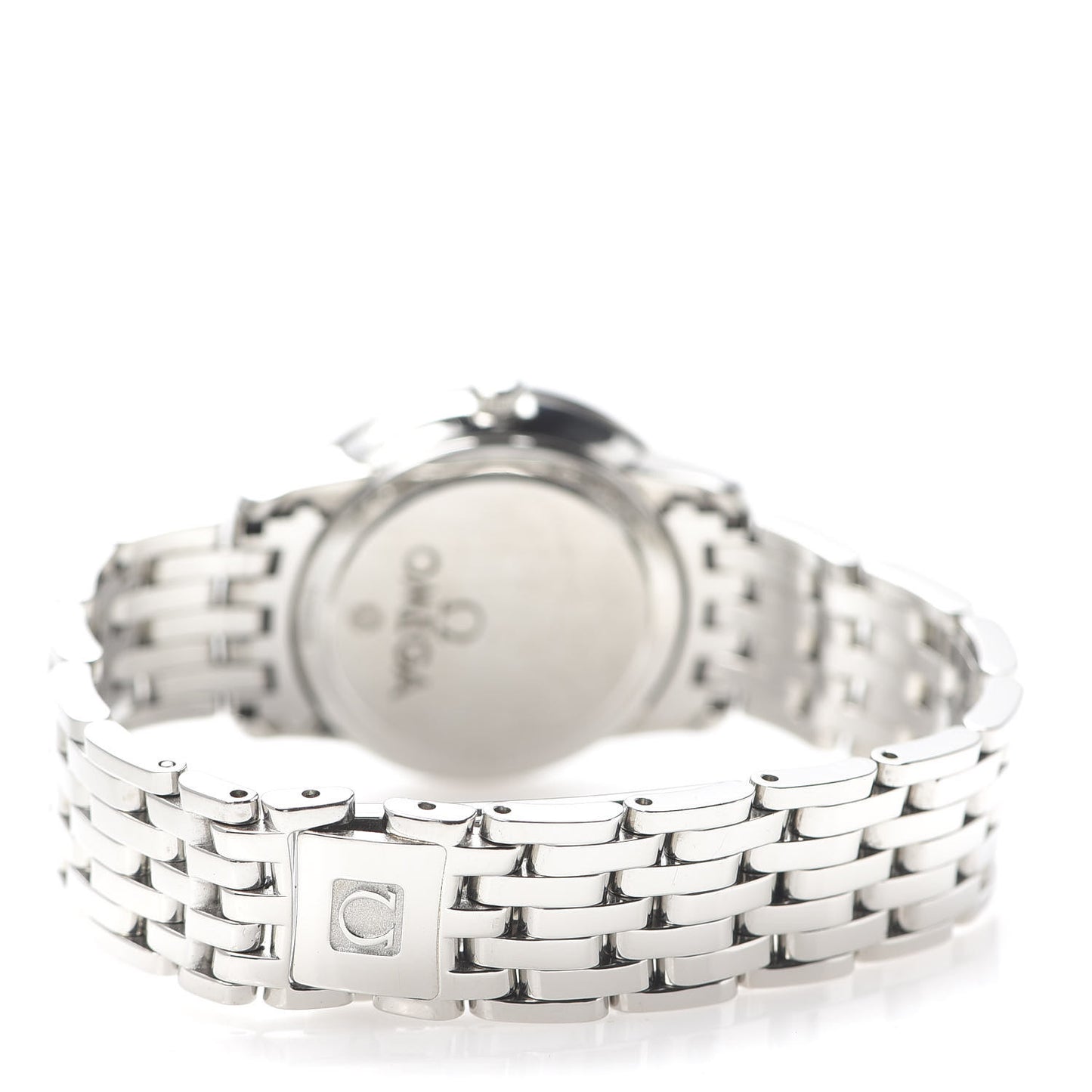 Stainless Steel Mother of Pearl 27mm De Ville Prestige Quartz Watch