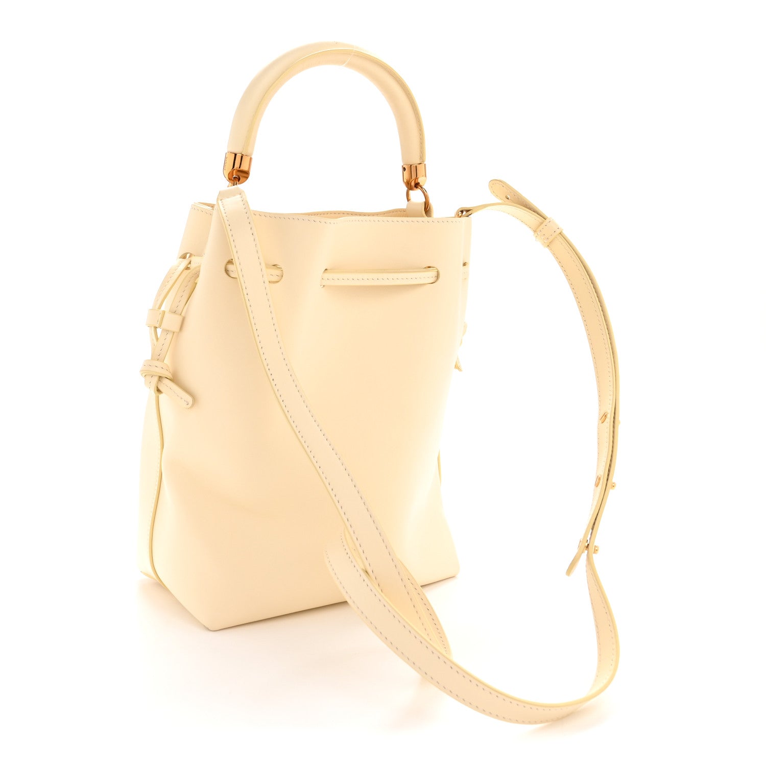Mansur Gavriel Calfskin Mini Movimento Bag Crema 3 of 13