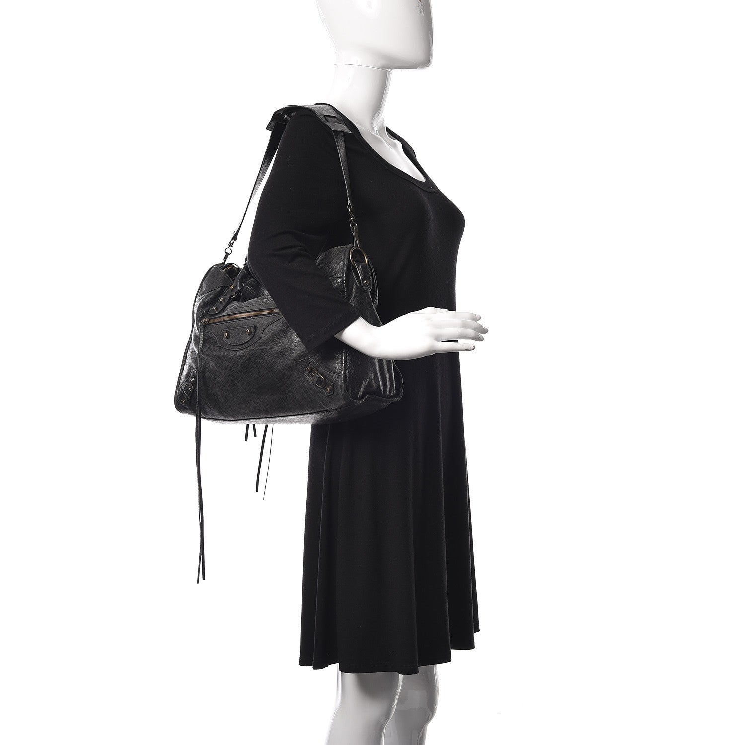 Balenciaga Agneau Classic Hardware City Black 2 of 10