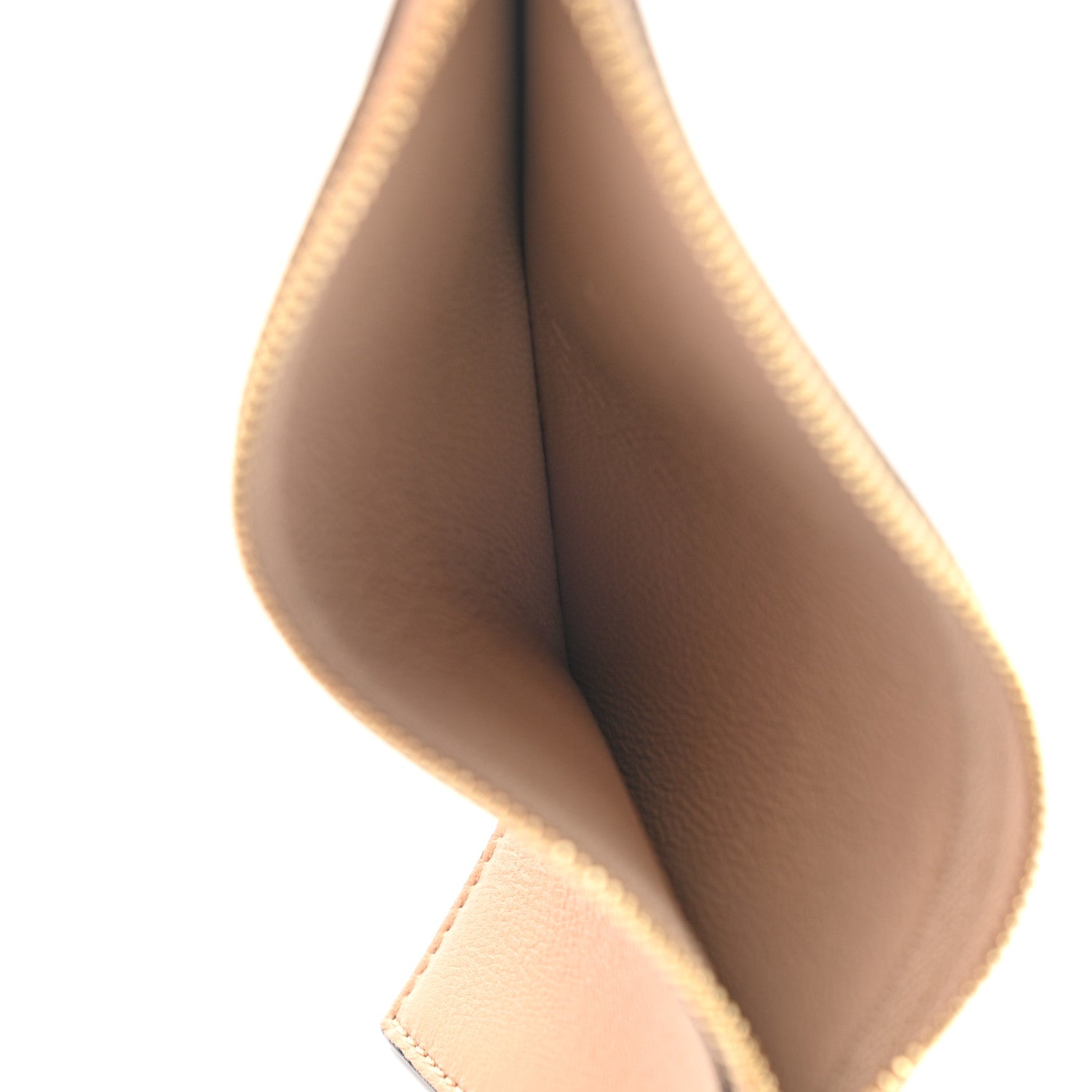Chloe Calfskin Zip Pouch Beige 5 of 6